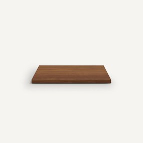 Set van 2 legplanken L60cm fineer notenhour, Johanez