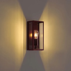 Klassieke buiten wandlantaarn rood IP44 - Rotterdam