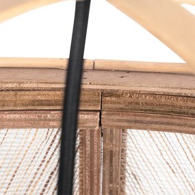 Oosterse hanglamp bruin 50 cm - Pascal