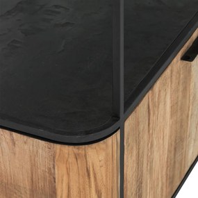 DTP Home Soho Stellingkast Teak En Mortex - 110x45x210cm.