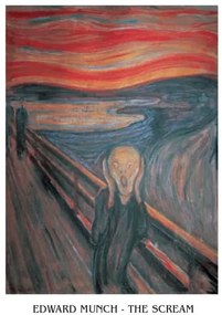 Kunstdruk Edvard Munch - De Schreeuw