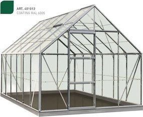 ACD IntroGrow Oliver serre - 2,57 x 3,84m - Groen