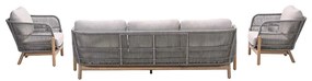 Garden Impressions Aberdeen lounge set 5-delig - grey sand