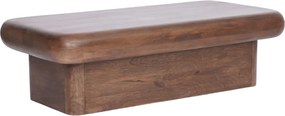 Houten Salontafel Met Dik Blad 120x60 Cm - 120 X 60cm.