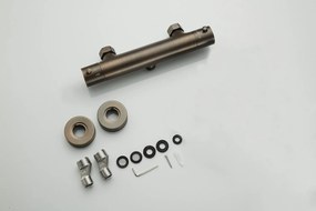 Saniclear Antique thermostatische douchekraan verouderd messing