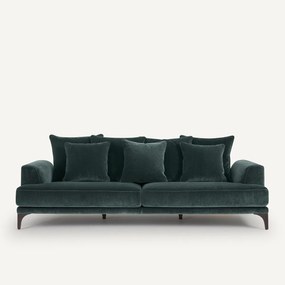 Bank van fluweel linnen, Armento