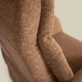 Elektrisch Verstelbare Stoel Stof Terracotta