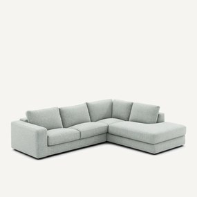 Hoekbank in jaspis stof, Skander