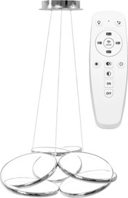 Plafondlamp modern LED PILOT APP795-CP Plat Chroom