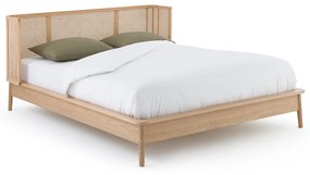 Bed in rotan met lattenbodem, Laora