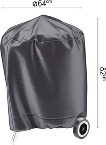 Platinum Aerocover BBQ-hoes - Ademende hoes voor ronde BBQ van diameter 57cm