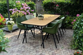 Bella tuintafel - teakhout - 220x95 cm. - B-keus