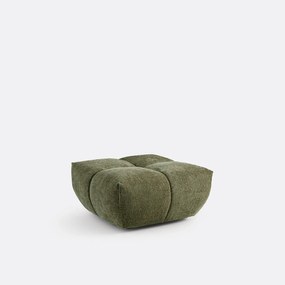 Poef, dik fluweel, L83 cm, Nuria