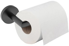 Mueller Hilton toiletrolhouder met vaste arm mat zwart