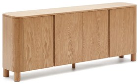 Kave Home Salaya Design Dressoir Met Ronde Hoeken - 200x40x79cm.