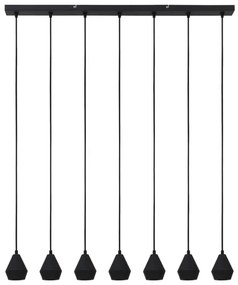 light en living Hanglamp Kalissa zwart