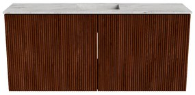 Mondiaz Joya DLux 90cm toiletmeubel ruby met wastafel faye midden 1 kraangat glace