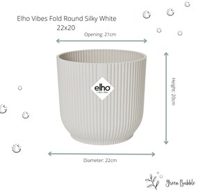 Pot elho Vibes Fold Round wit