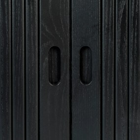 Zuiver Barbier Black Zwart Design Tv-dressoir - 120x40x57.5cm.