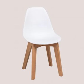 Stoel Mini Scand Nordic Kids Wit - Sklum