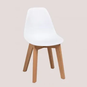 Stoel Mini Scand Nordic Kids Wit - Sklum