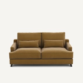 Slaapbank in linnen fluweel, ALWINE