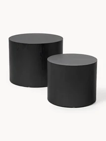 Salontafel Dan van hout, set van 2