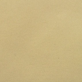 vidaXL Zonnescherm rechthoekig 2x4 m oxford stof beige