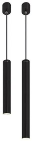 Looox Light collection hanglamp - 25&40cm - set van 2 - led - zwart mat LLIGHTSETMZ