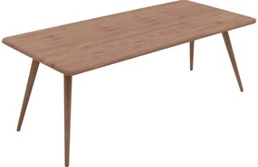 Goossens Eettafel Bjarte, Rechthoekig 220 x 100 cm