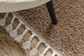 Tapijt BERBER 9000 beige, Berber marokkaanse shaggy