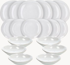 Porseleinen serviesset Oro, 6 personen, 18-delig