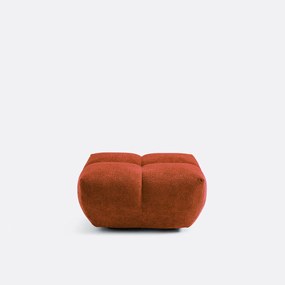 Poef, reliëfstof, L83 cm, Nuria