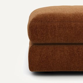 Fluwelen chenille voetenbank, Skander