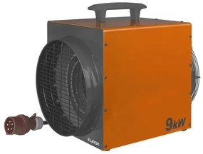 Eurom Industrial Heat Duct Pro 9kW Werkplaatskachel Prof 9000watt Rood 332483
