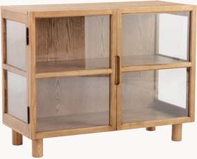 Houten vitrinekast Dafnes