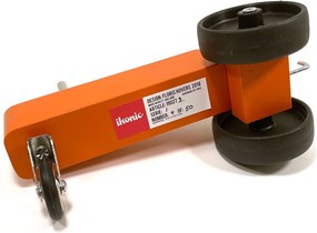 Houten Tractor - Oranje - Handgemaakt - design Floris Hovers