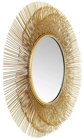 Kare Design Sunburst Tre Ronde Zonnespiegel Goud - 87x87cm