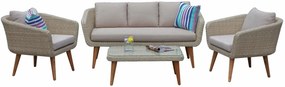 The Outsider Stoel-bank Loungeset - Mire - Wicker - Antraciet - The Outsider