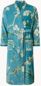 Badjas van badstof/velours voor dames Blossom