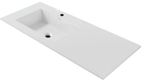 SaniGoods Lucille badkamermeubel 120cm donker walnoot