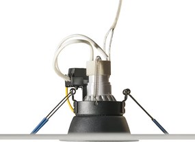 Moderne smart inbouwspot zwart incl. WiFi GU10 - Dept