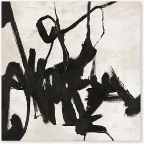 Handgeschilderd canvas Art Playblack