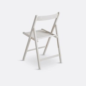 Set van 2 klapstoelen, massief beuken, Yoann