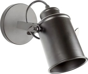 Plafondlamp wandspot zwart APP486-1C