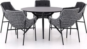 Diningset Manifesto | 5 personen | Tuinset aluminium | 6-delig | Kees Smit Tuinmeubelen