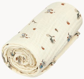 Babydekentje Bicycles van biologisch katoen