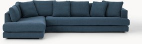 Bouclé hoekbank Tribeca (4-zits)