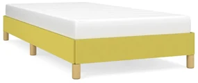 vidaXL Bedframe stof groen 90x190 cm
