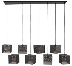 Hanglamp 8 Lichts Block